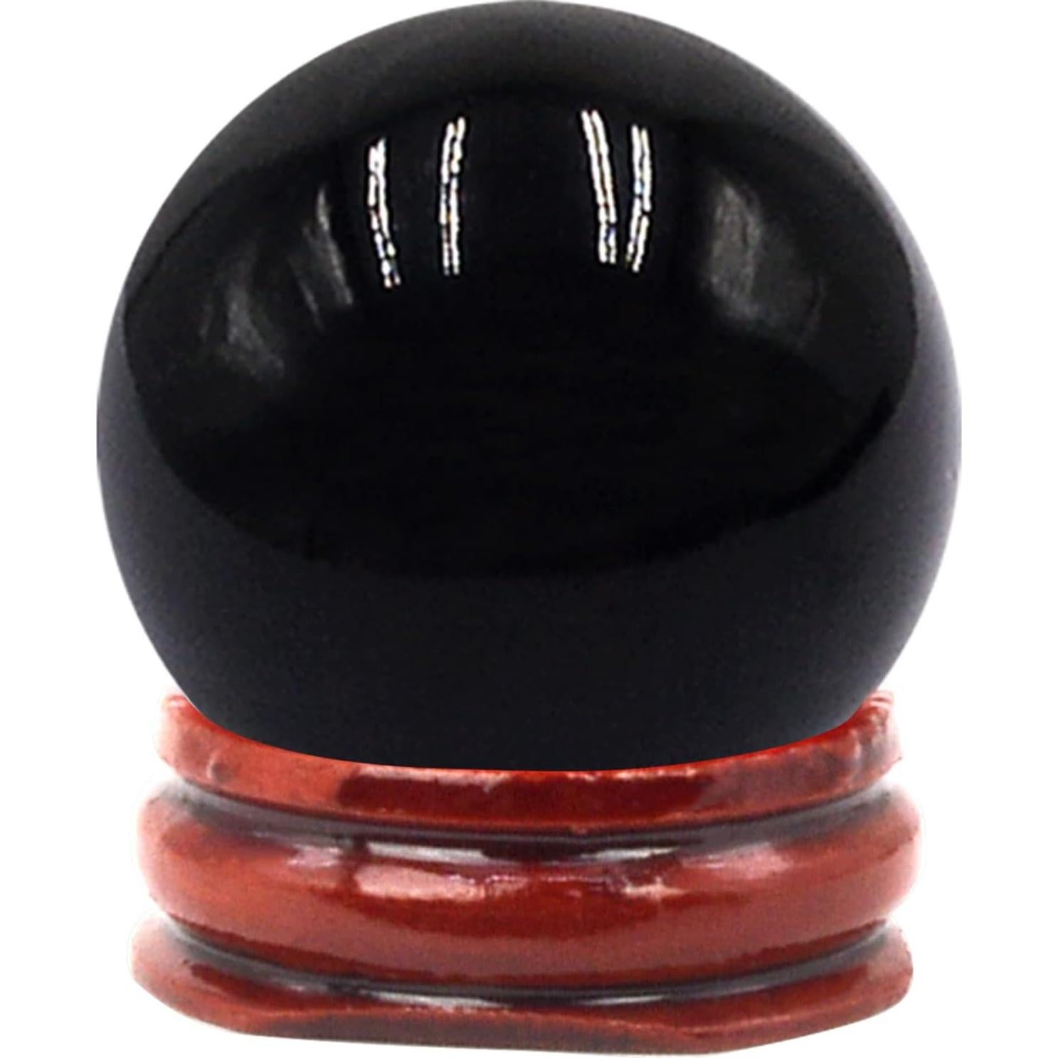 Bola de Cristal Fengshuisale 40mm Negra para Decoración