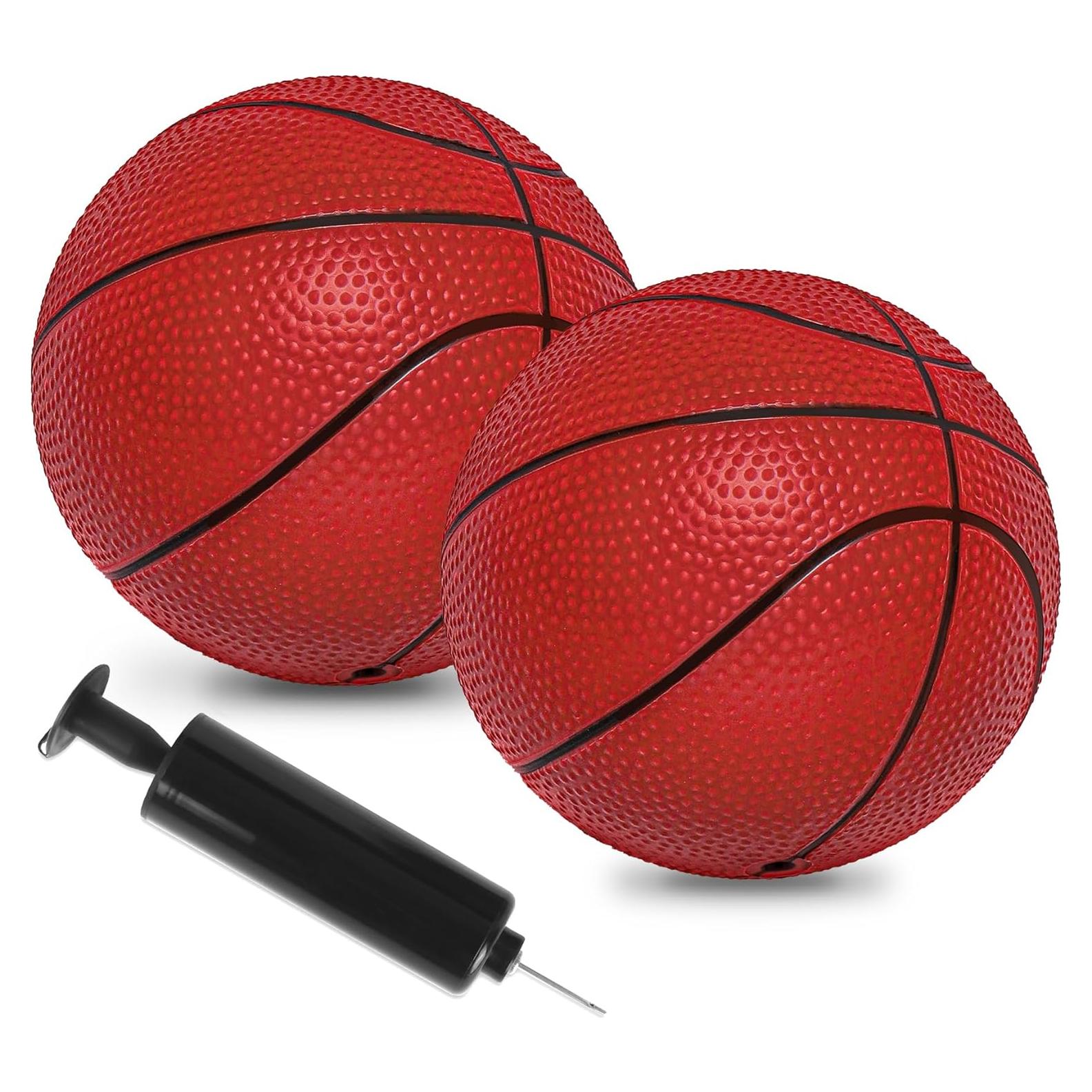 Paquete de 2 Balones de Baloncesto Vobab 15.24 cm PVC