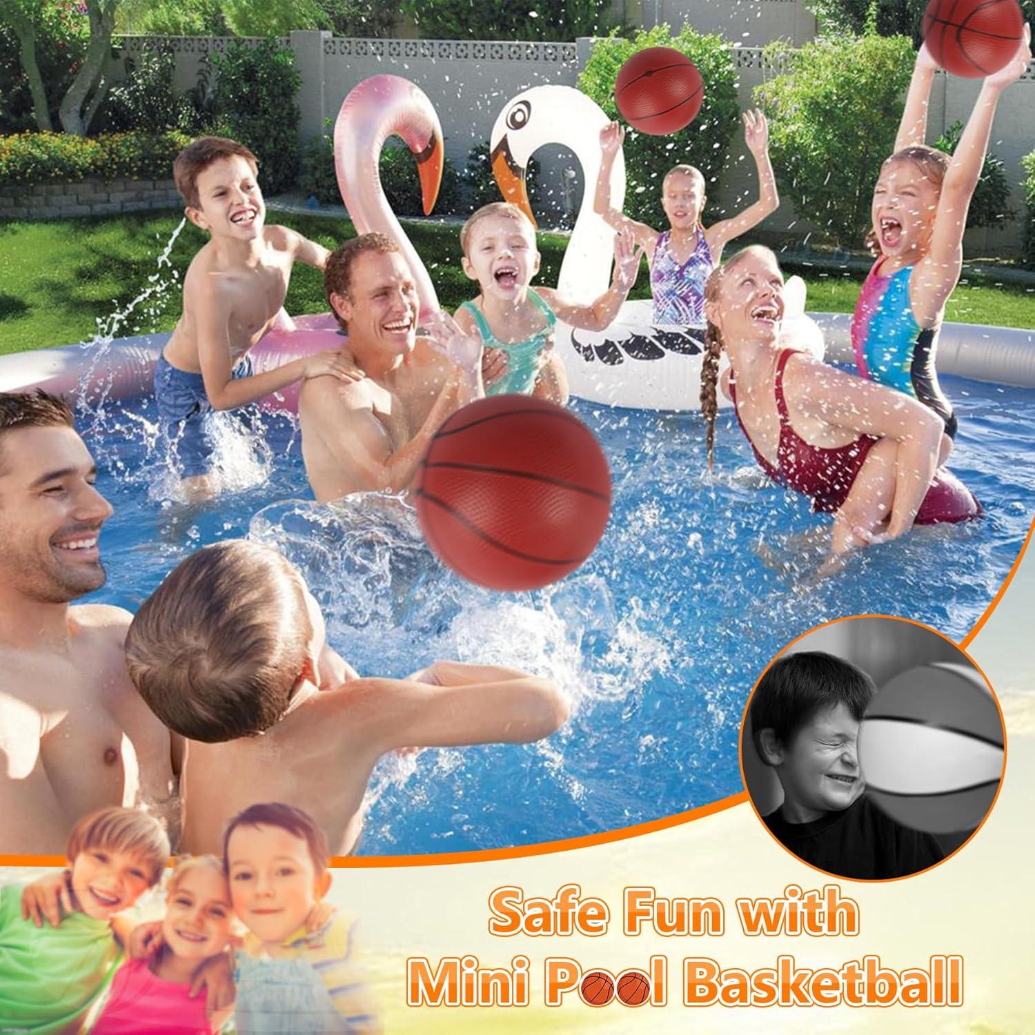 Paquete de 2 Balones de Baloncesto Vobab 15.24 cm PVC