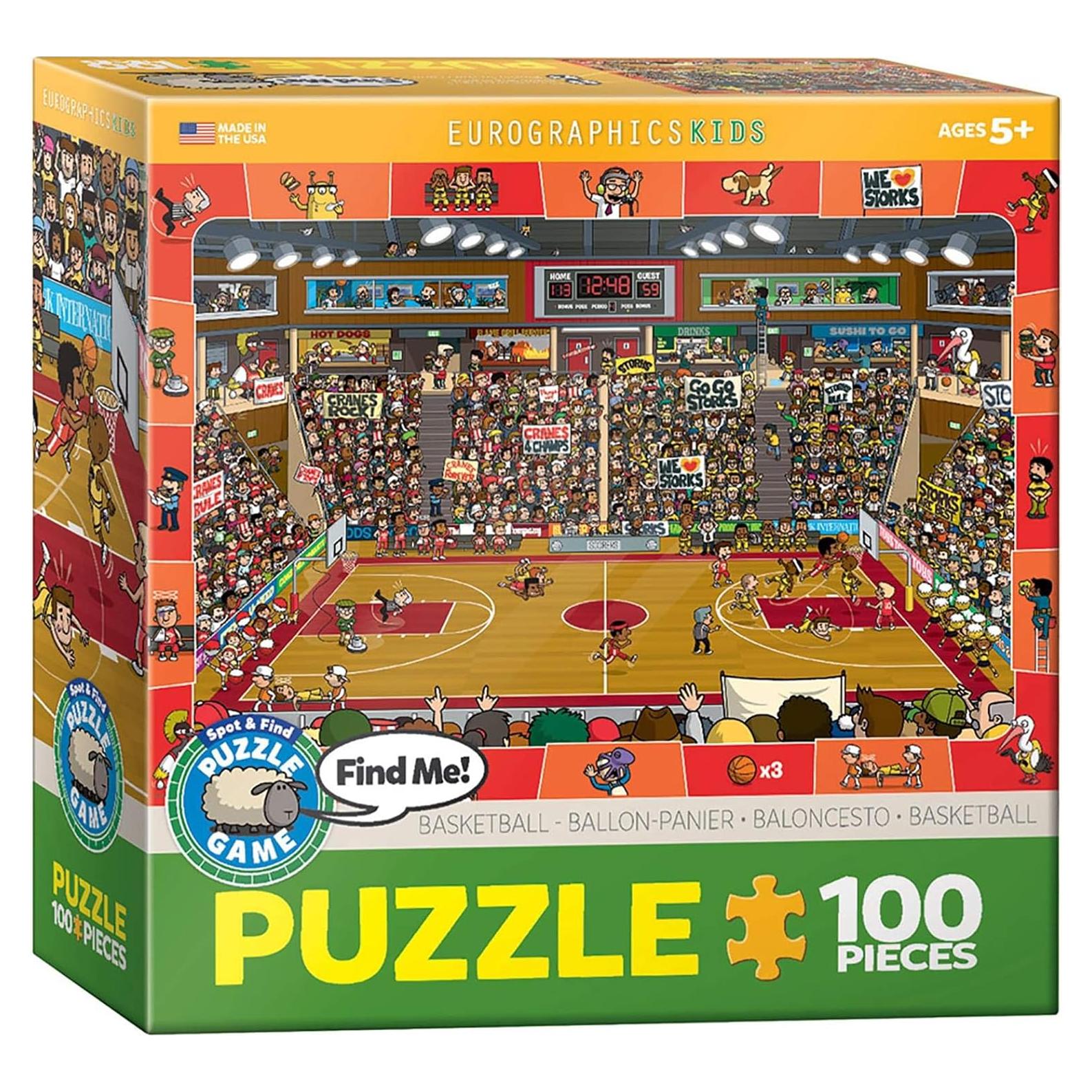 Rompecabezas Baloncesto EuroGraphics 100 Piezas 33x48 cm