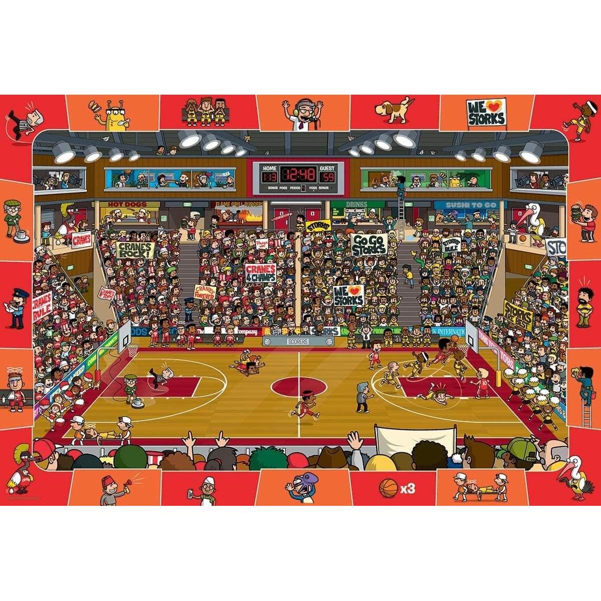 Rompecabezas Baloncesto EuroGraphics 100 Piezas 33x48 cm