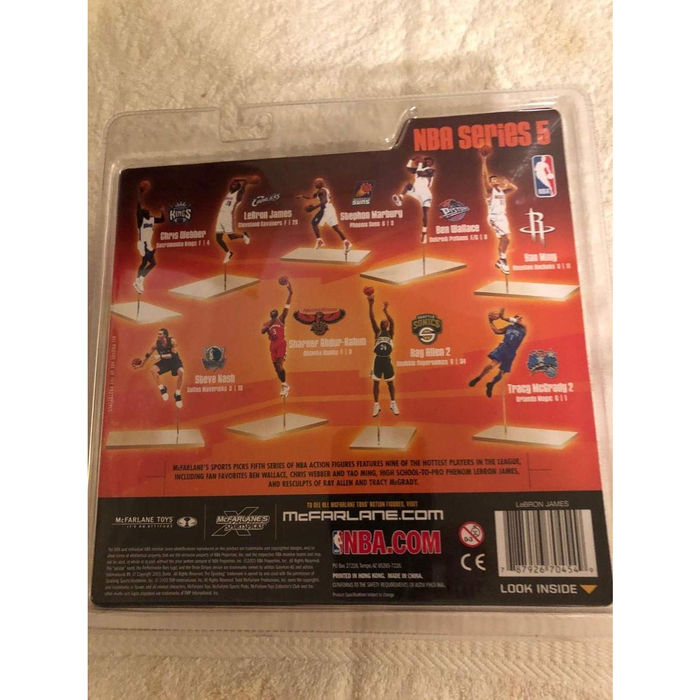 Figura de Acción LeBron James McFarlane NBA Serie 5