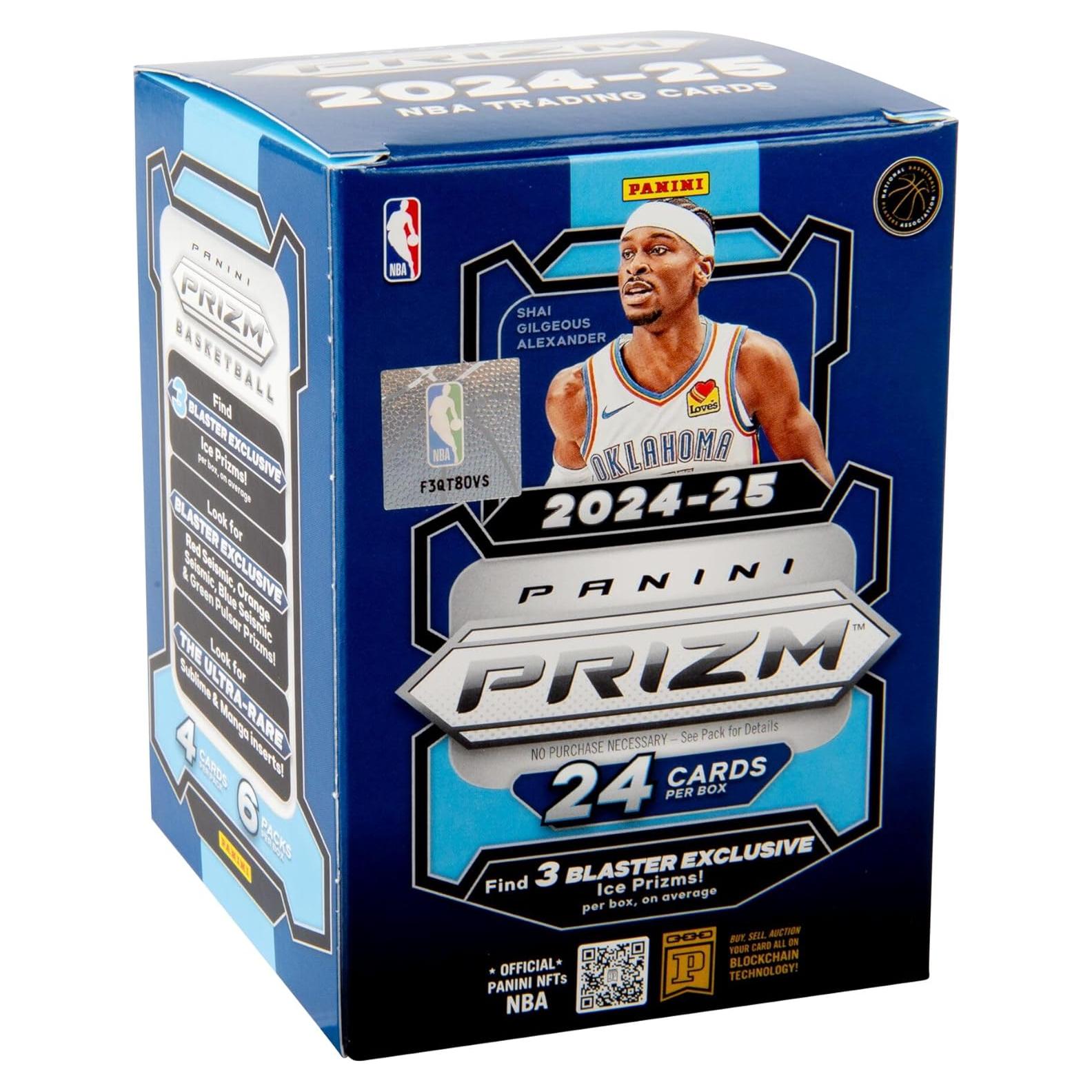 Caja de Blaster Tarjetas Baloncesto Panini Prizm 2024-25
