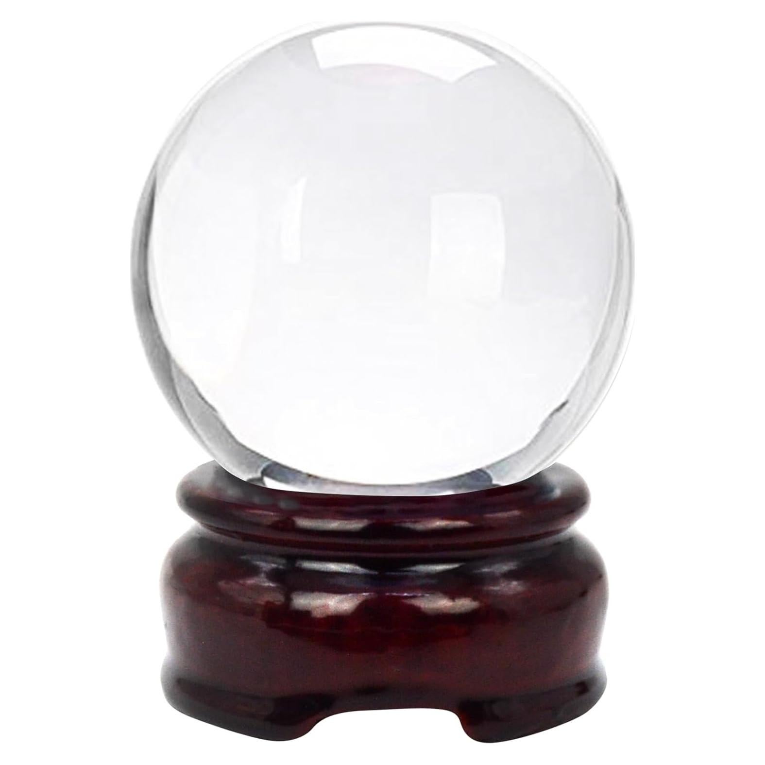 Bola de Cristal Feng Shui 5.08 cm Transparente Decorativa
