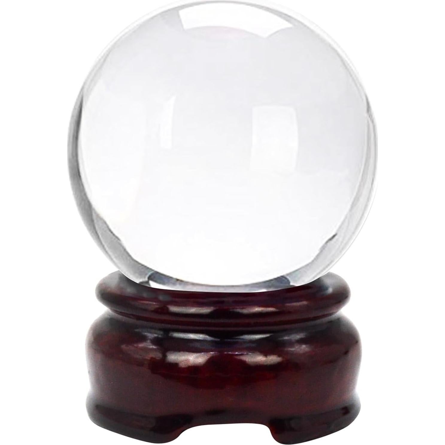 Bola de Cristal Feng Shui 5.08 cm Transparente Decorativa