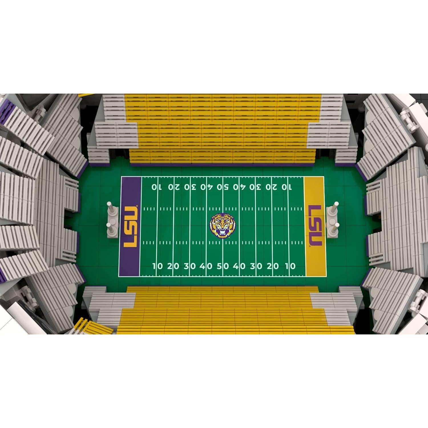 Kits de Construcción Estadio LSU Tigers Pro-Lion - 2298 Piezas