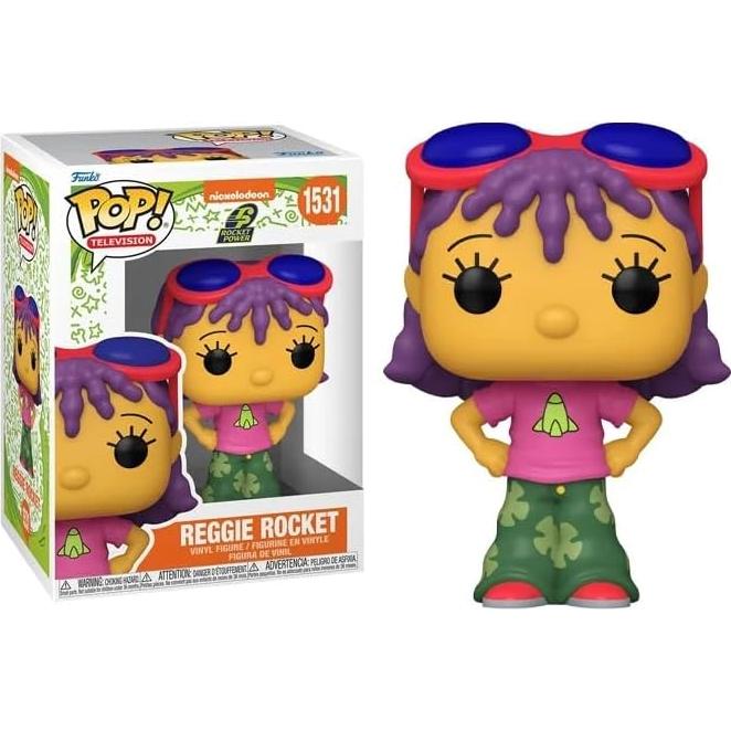 Figura de Vinilo Pop! Reggie Rocket Funko 9.5cm Nick Rewind