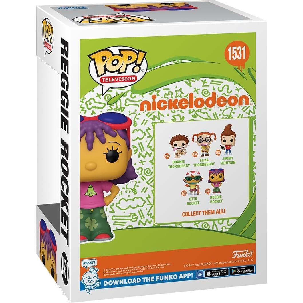 Figura de Vinilo Pop! Reggie Rocket Funko 9.5cm Nick Rewind