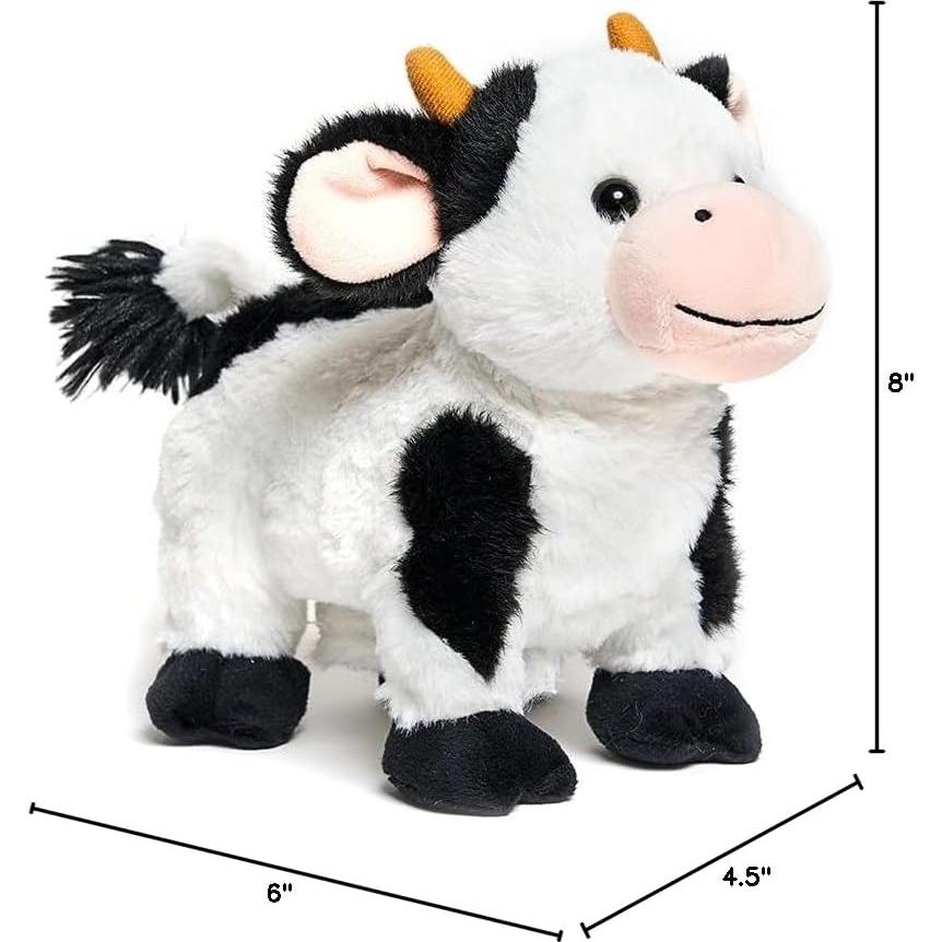 Peluches Animados Cuddle Barn Vaca Amigos de la Granja 20 cm