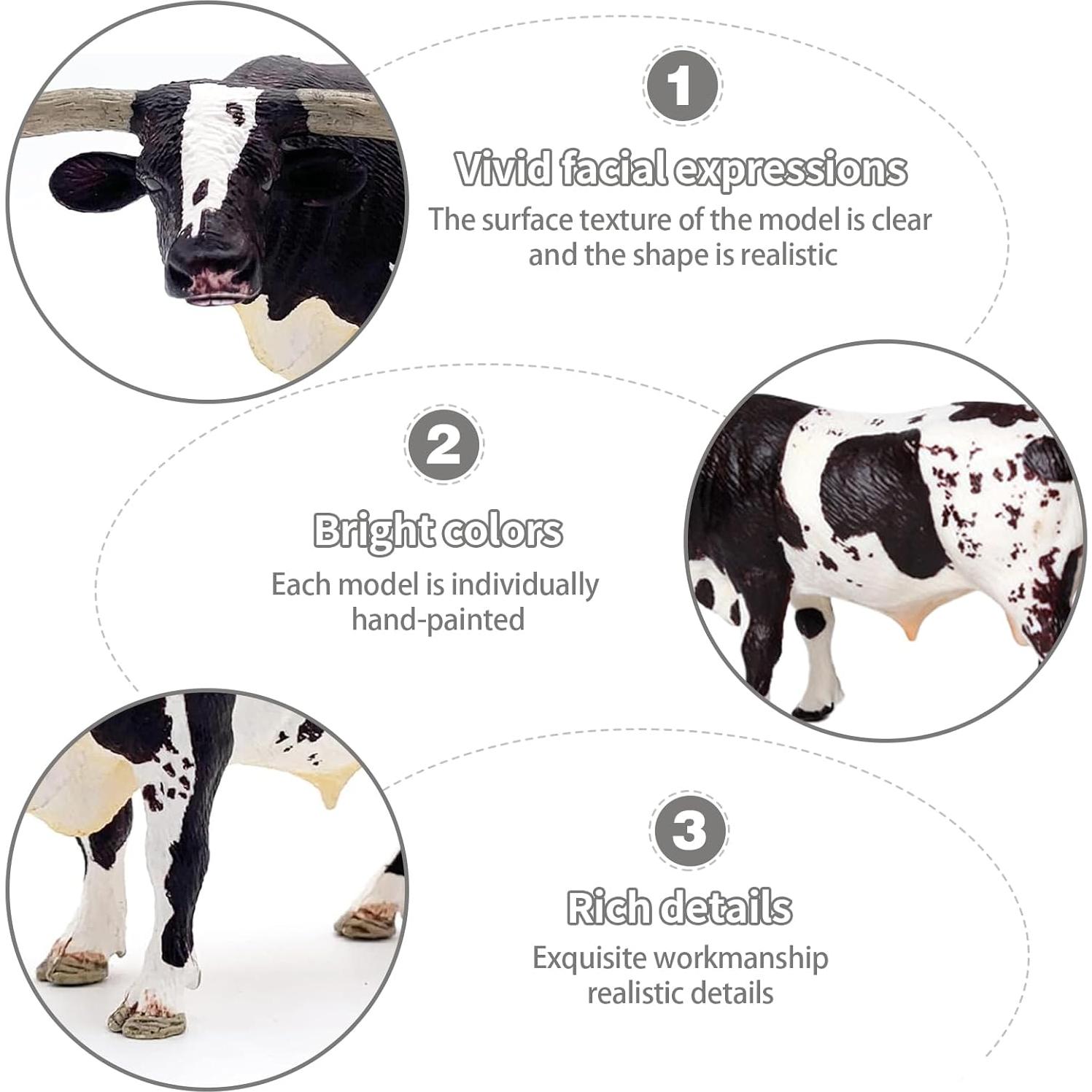 Figura de Vaca Longhorn EOIVSH 16 cm Juguete Educativo