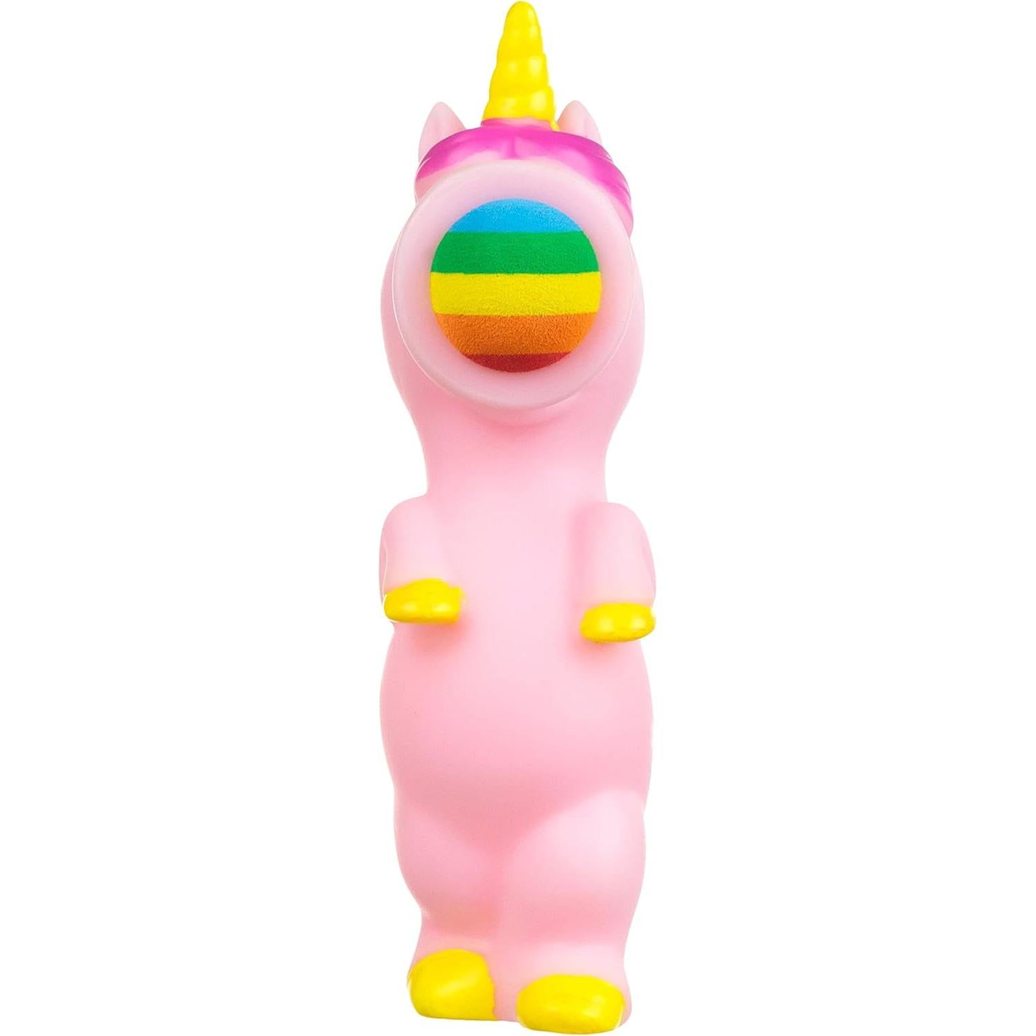 Lanzador de Pelotas de Unicornio Expressions - Juguete Squishy