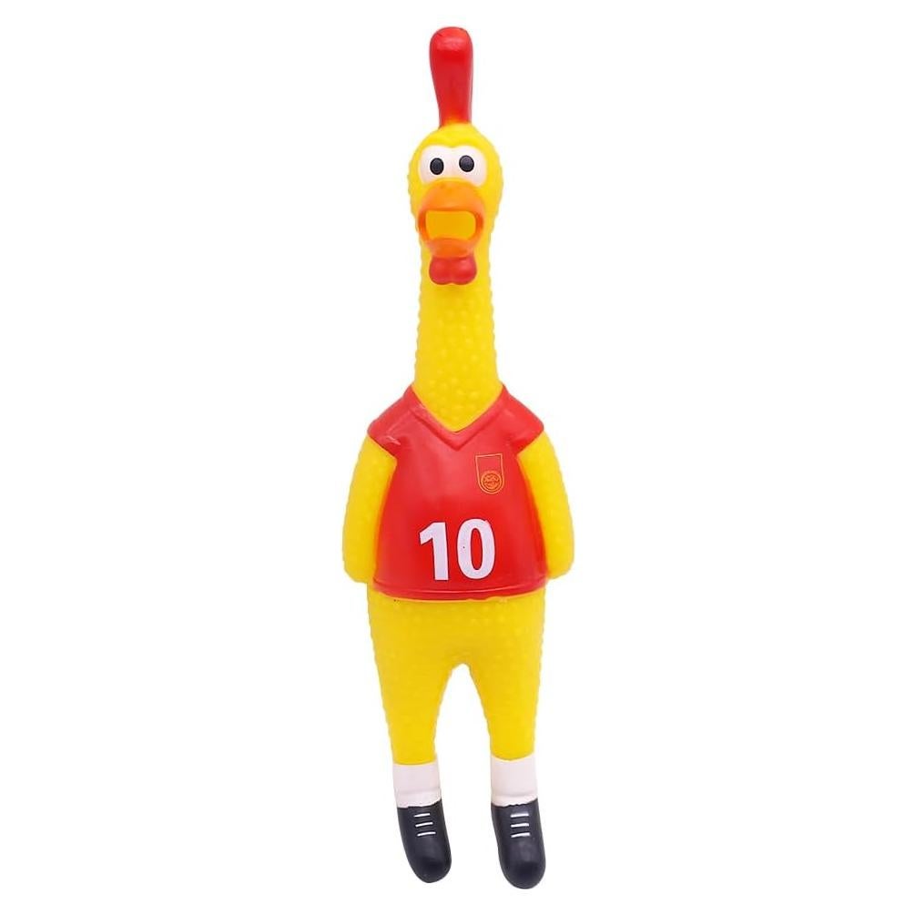 Juguete de Goma Chirriante POPLAY 35 cm para Perros y Niños