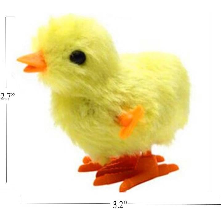 Juguetes de Cuerda 3 Nutrias - 12 Pollitos Saltarines de Peluche