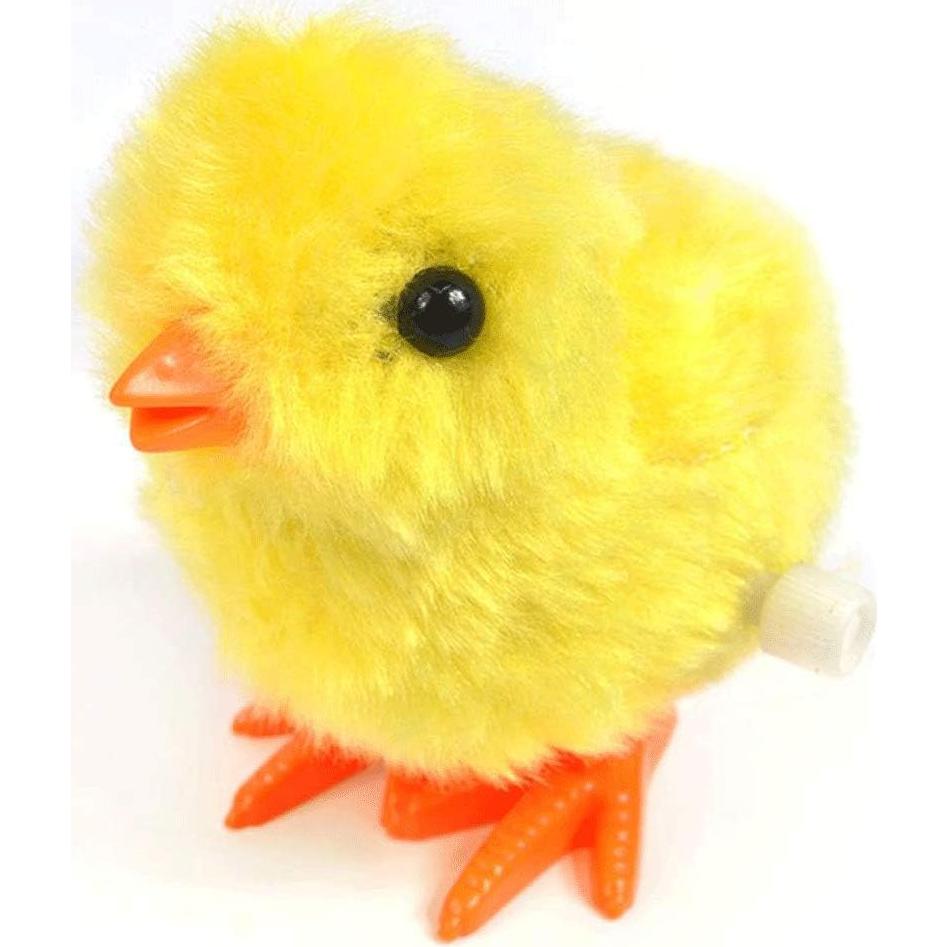 Juguetes de Cuerda 3 Nutrias - 12 Pollitos Saltarines de Peluche