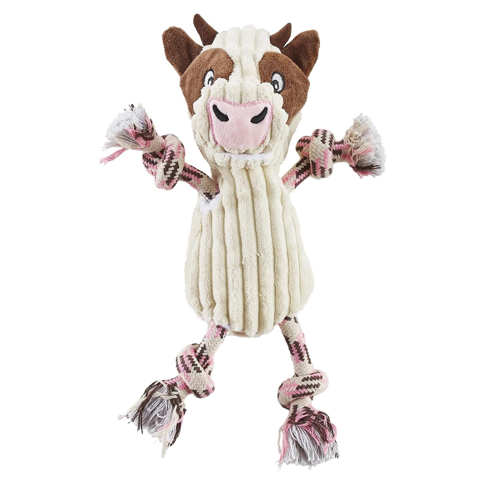 Juguete de Perro de Peluche Outward Hound Vaca Ranch Roperz