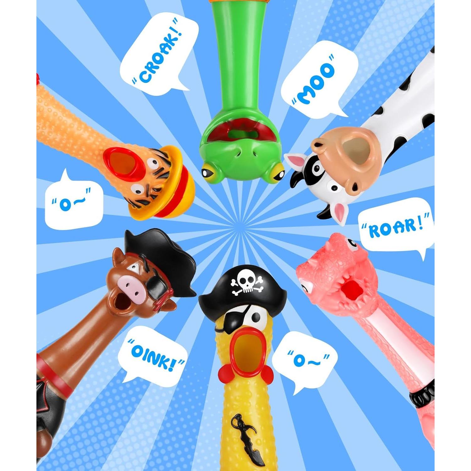 Juguete Squeaky Pollo de Goma Swooflia 30.48 cm - 2-Pack