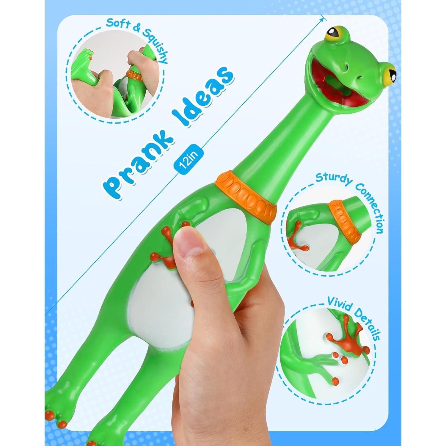 Juguete Squeaky Pollo de Goma Swooflia 30.48 cm - 2-Pack