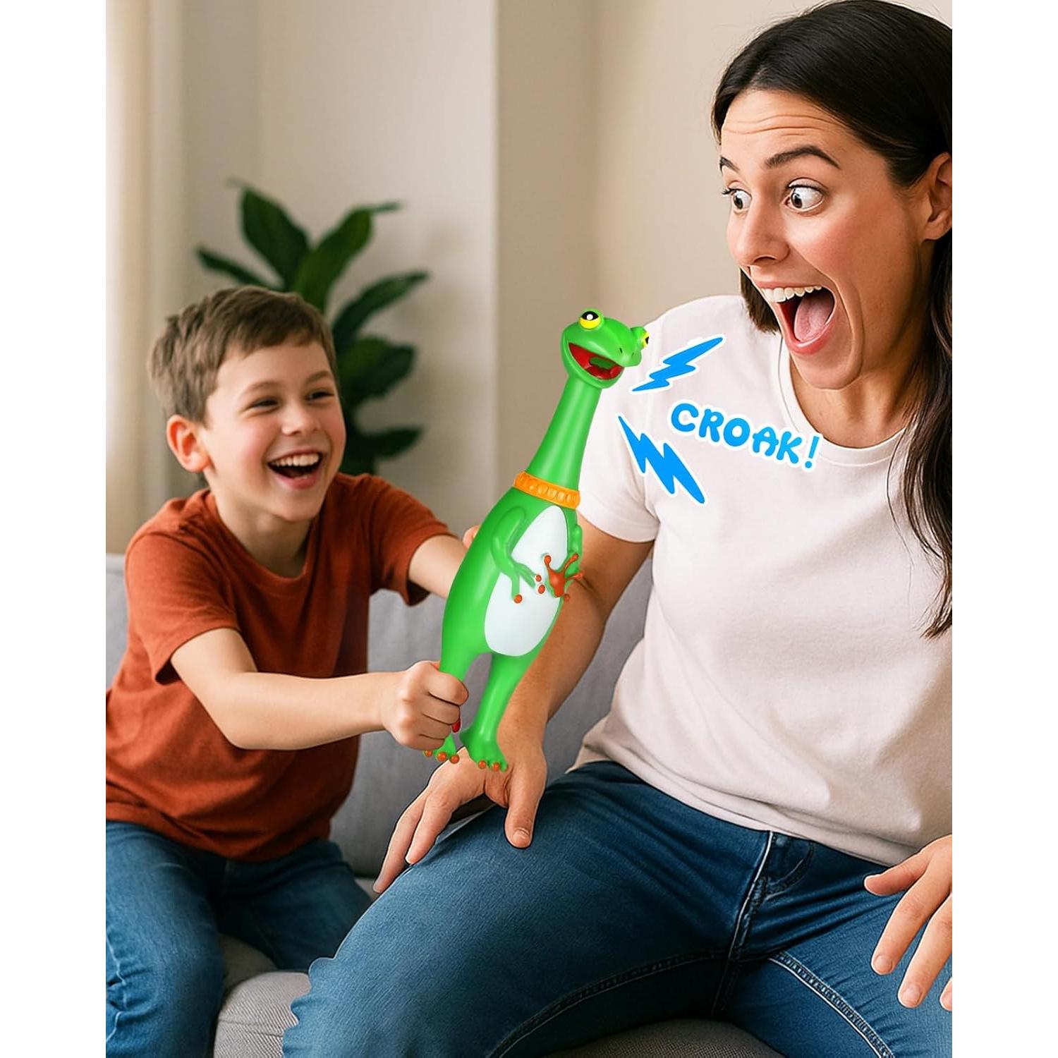 Juguete Squeaky Pollo de Goma Swooflia 30.48 cm - 2-Pack