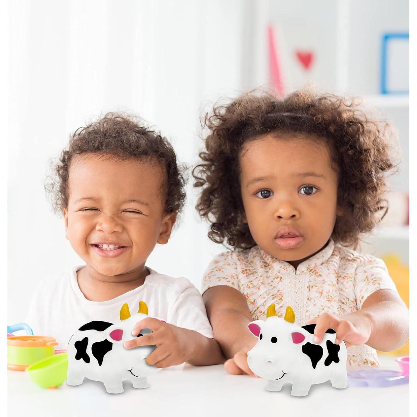 Juguete de Baño en Forma de Vaca DolliBu - Flotante 8.26cm