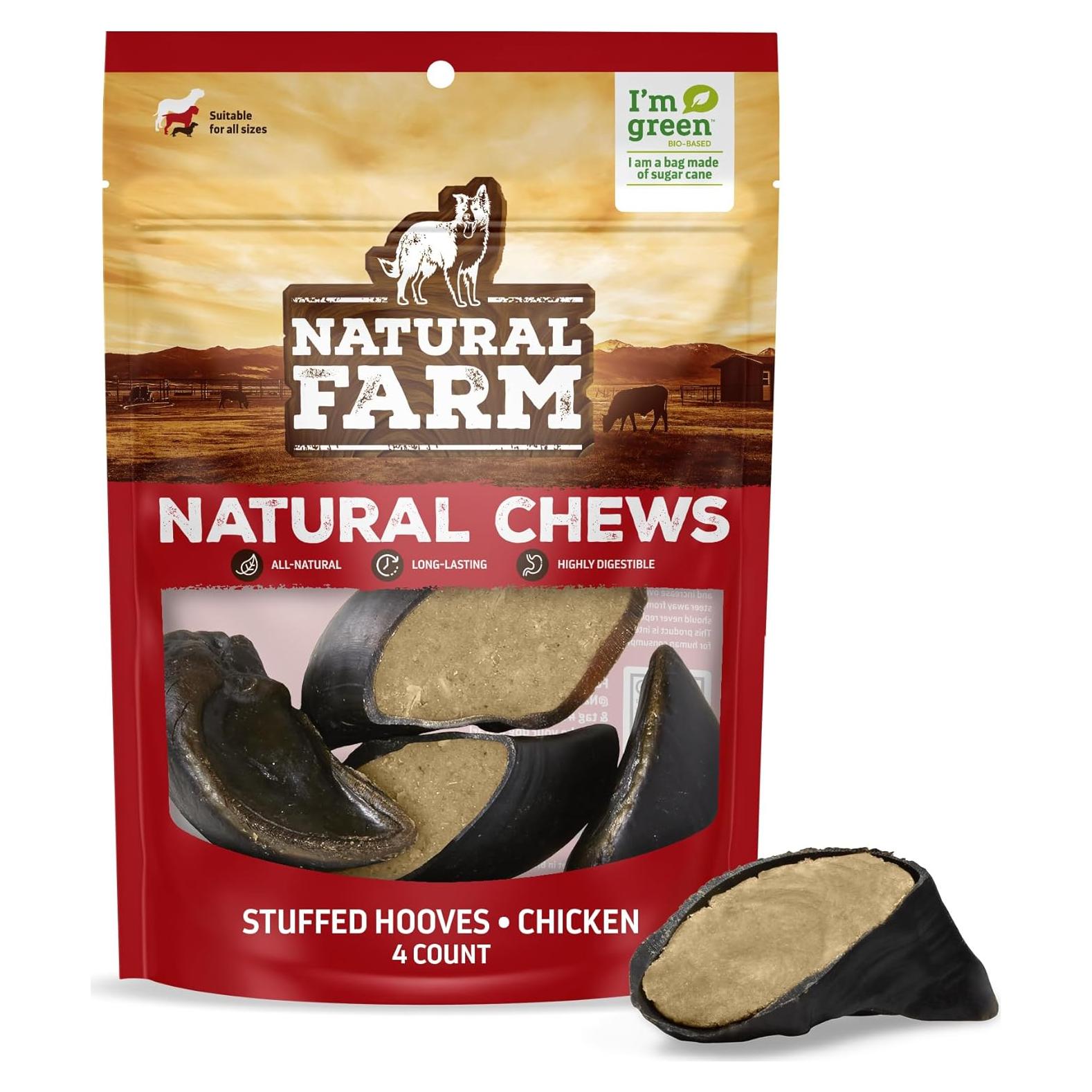 Patas de Vaca Rellenas de Pollo Granja Natural - Paquete de 4