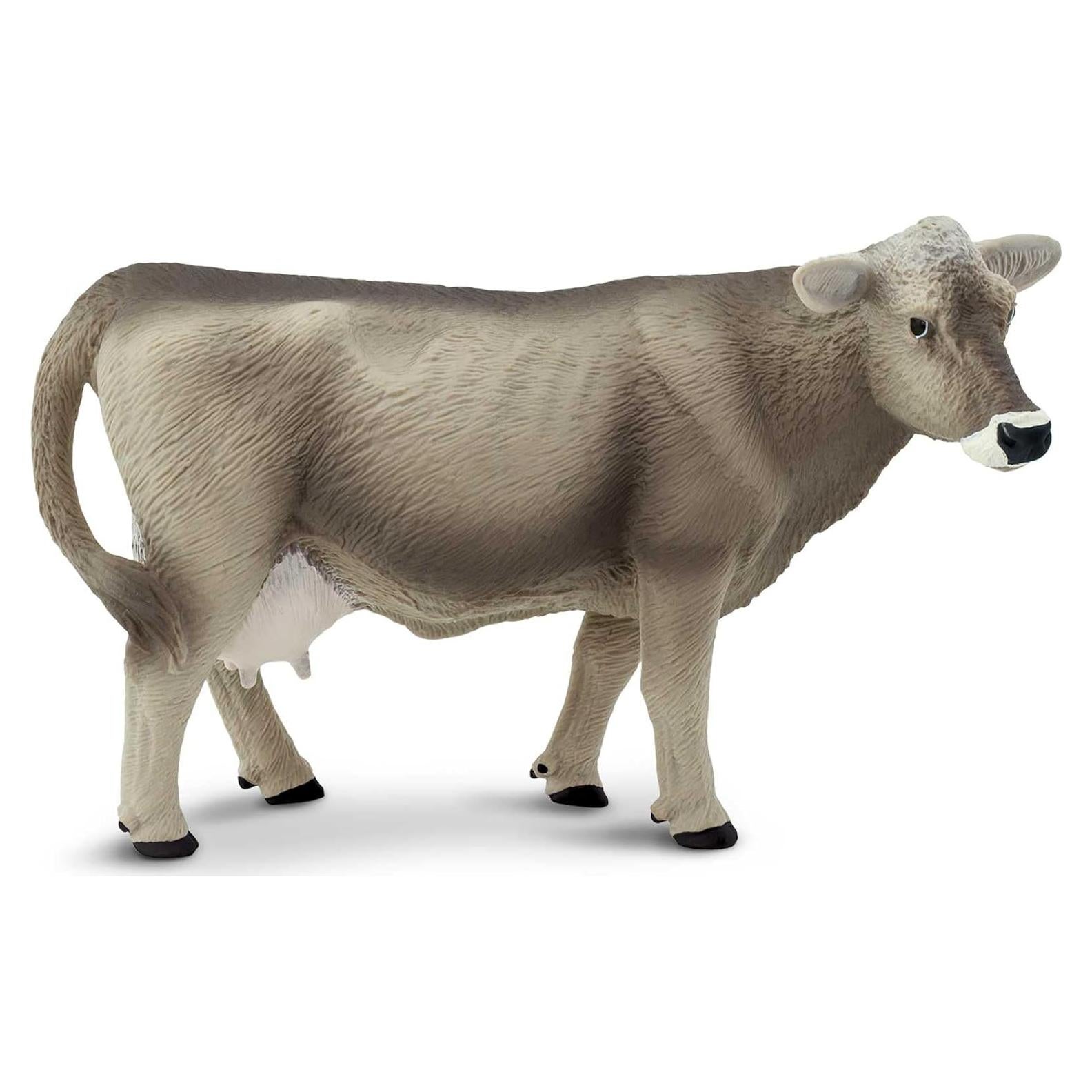 Figura de Vaca Suiza Marrón Safari Ltd. 13.34 cm Juguete Educativo