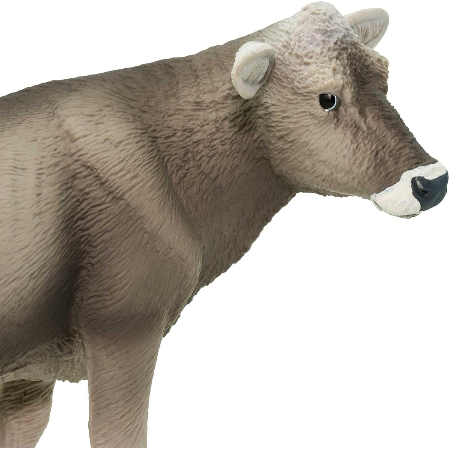 Figura de Vaca Suiza Marrón Safari Ltd. 13.34 cm Juguete Educativo