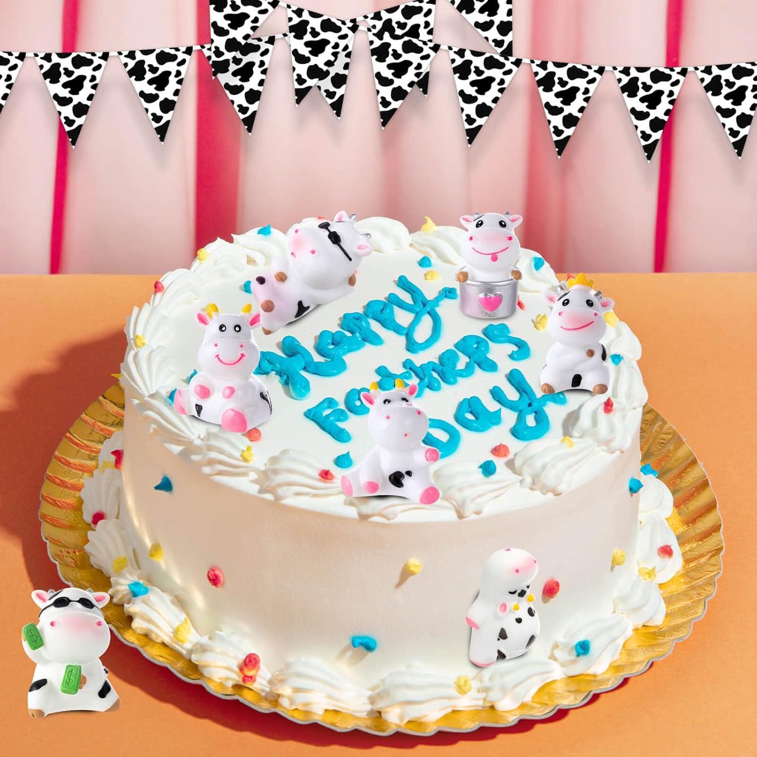 16 Figuras de Vaca Miniatura TORINALITAL para Decoración