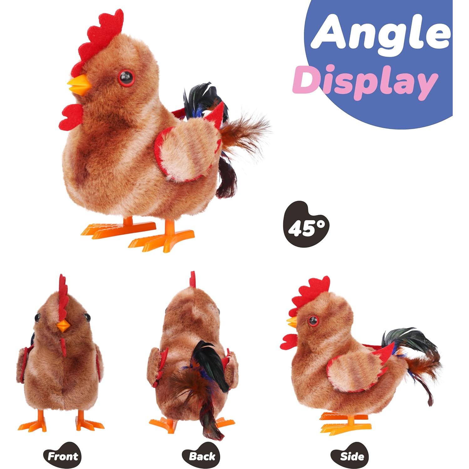 Pollito Caminante Interactivo Hopearl 20 cm Juguete para Niños
