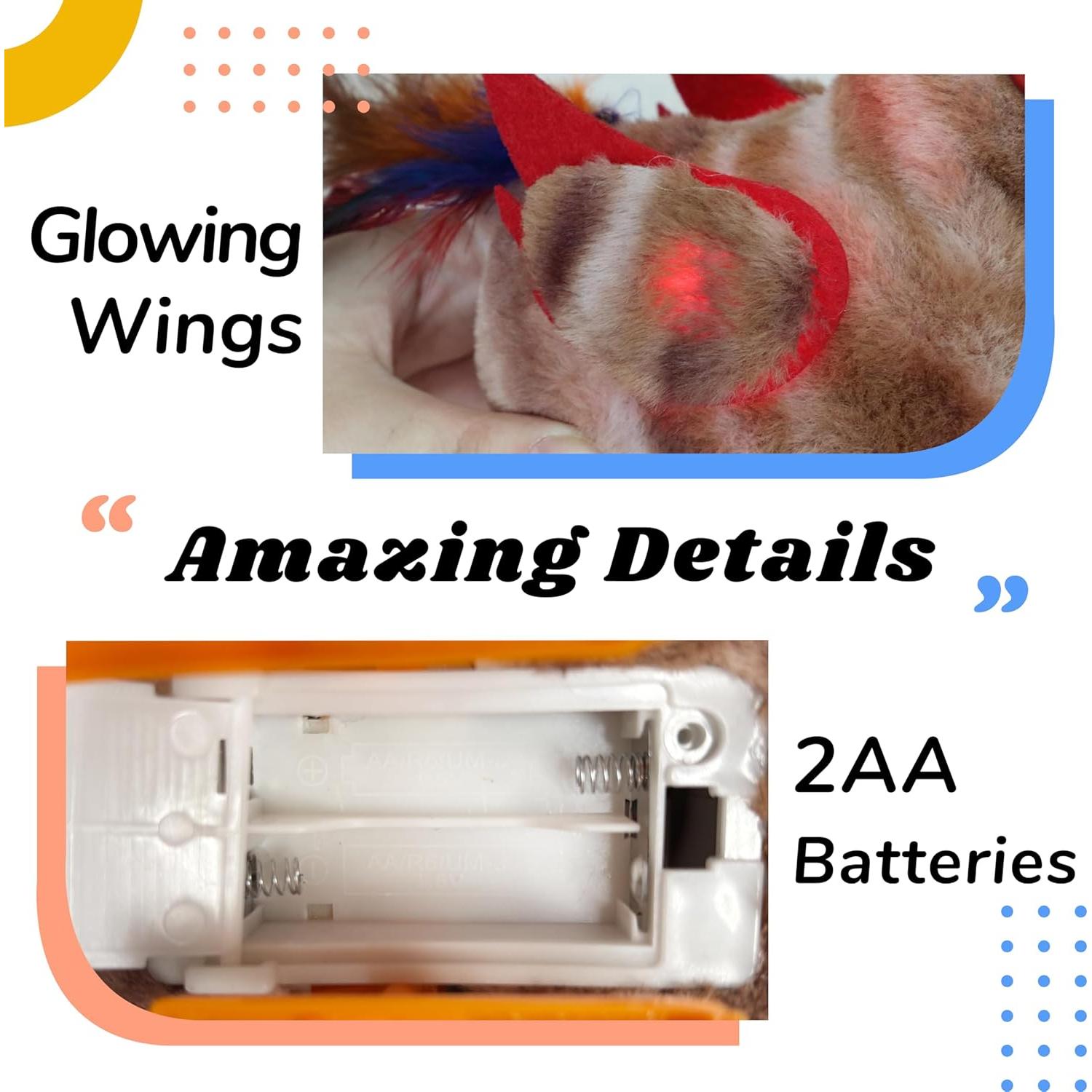 Pollito Caminante Interactivo Hopearl 20 cm Juguete para Niños