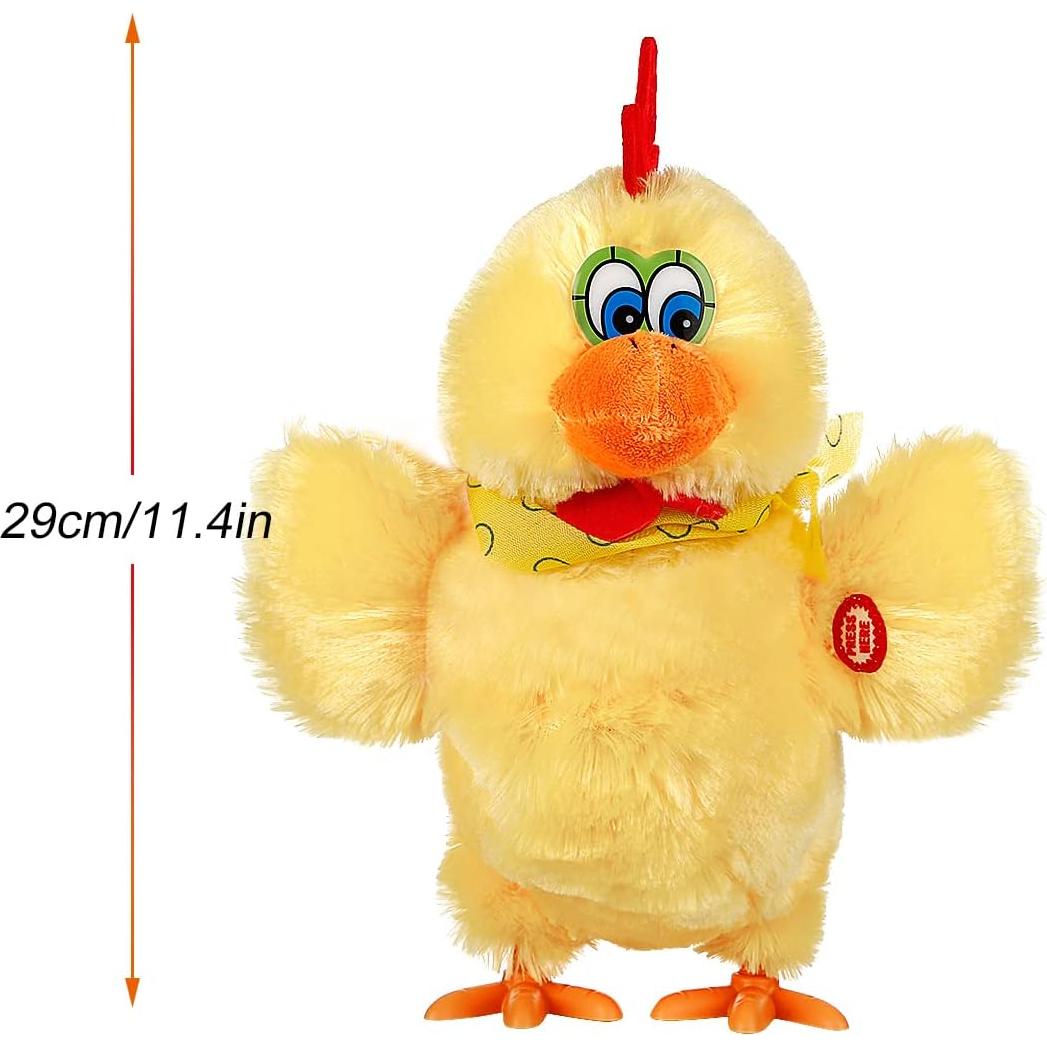 Juguete de Pascua Pollo Loco SteamerLove con Sonido y Huevos