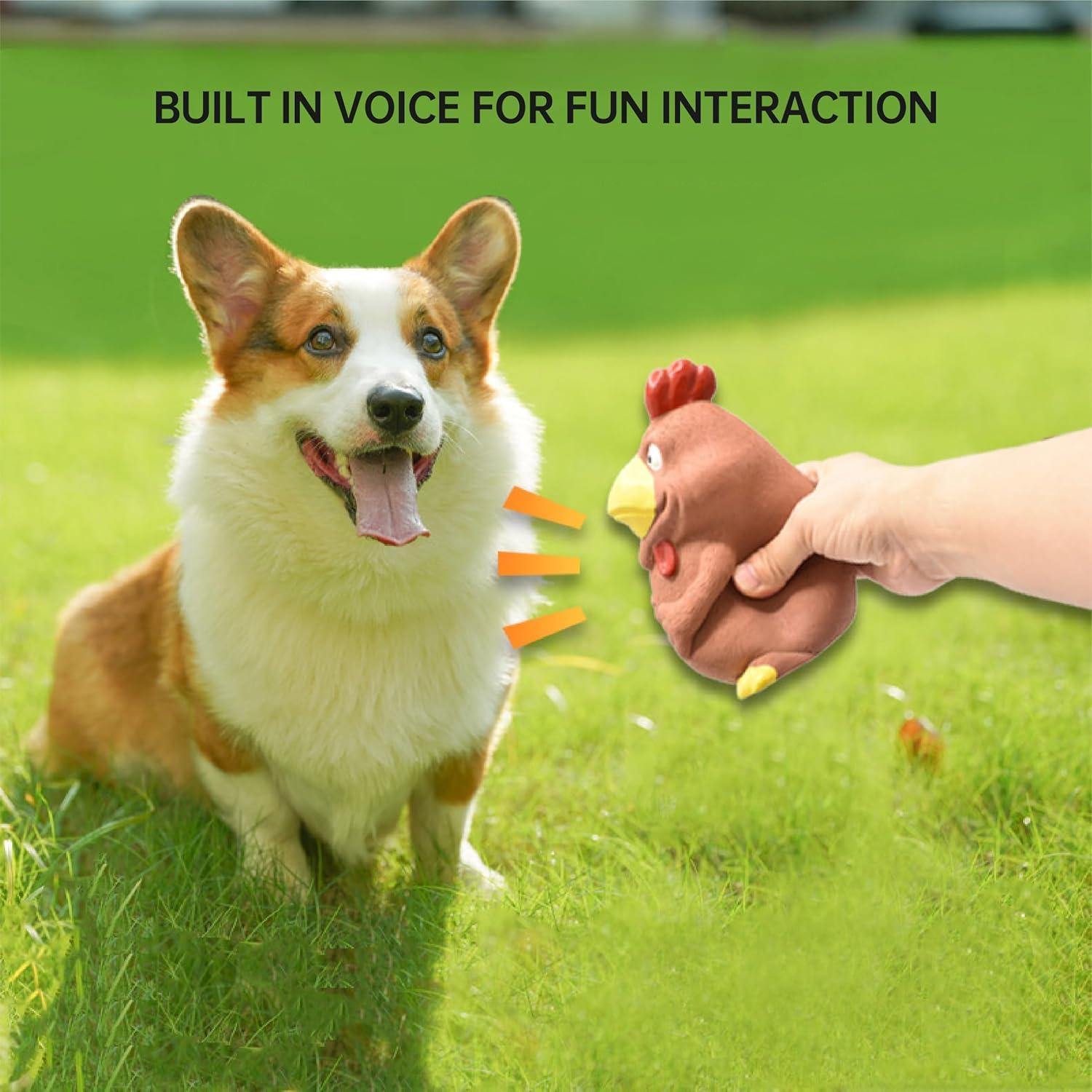 Juguetes para Perros de Láttex Genérico - Set 3 Animales 14cm