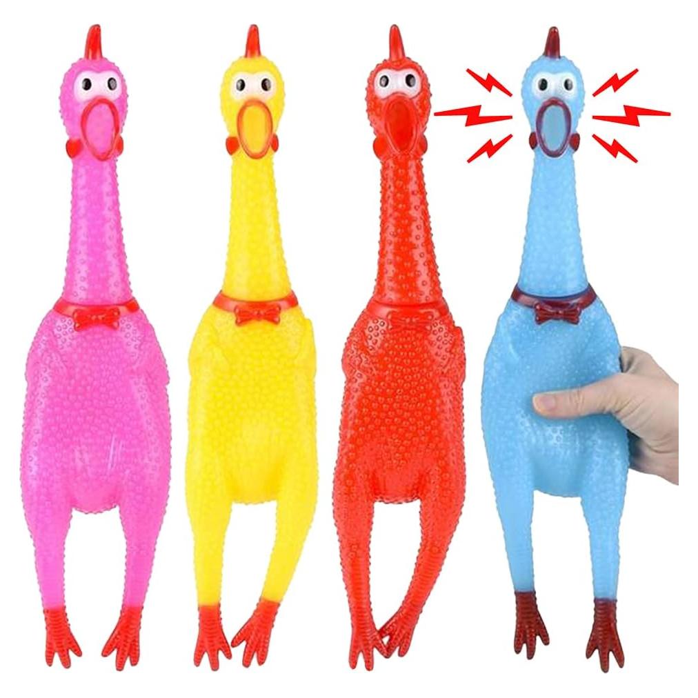 Set de 4 Juguetes de Pollo Gritón ArtCreativity - 41.91 cm