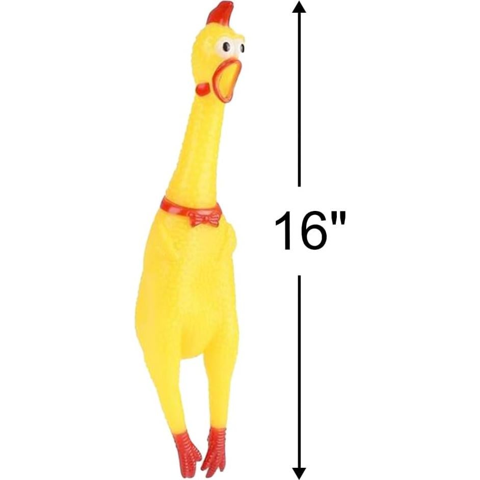 Set de 4 Juguetes de Pollo Gritón ArtCreativity - 41.91 cm