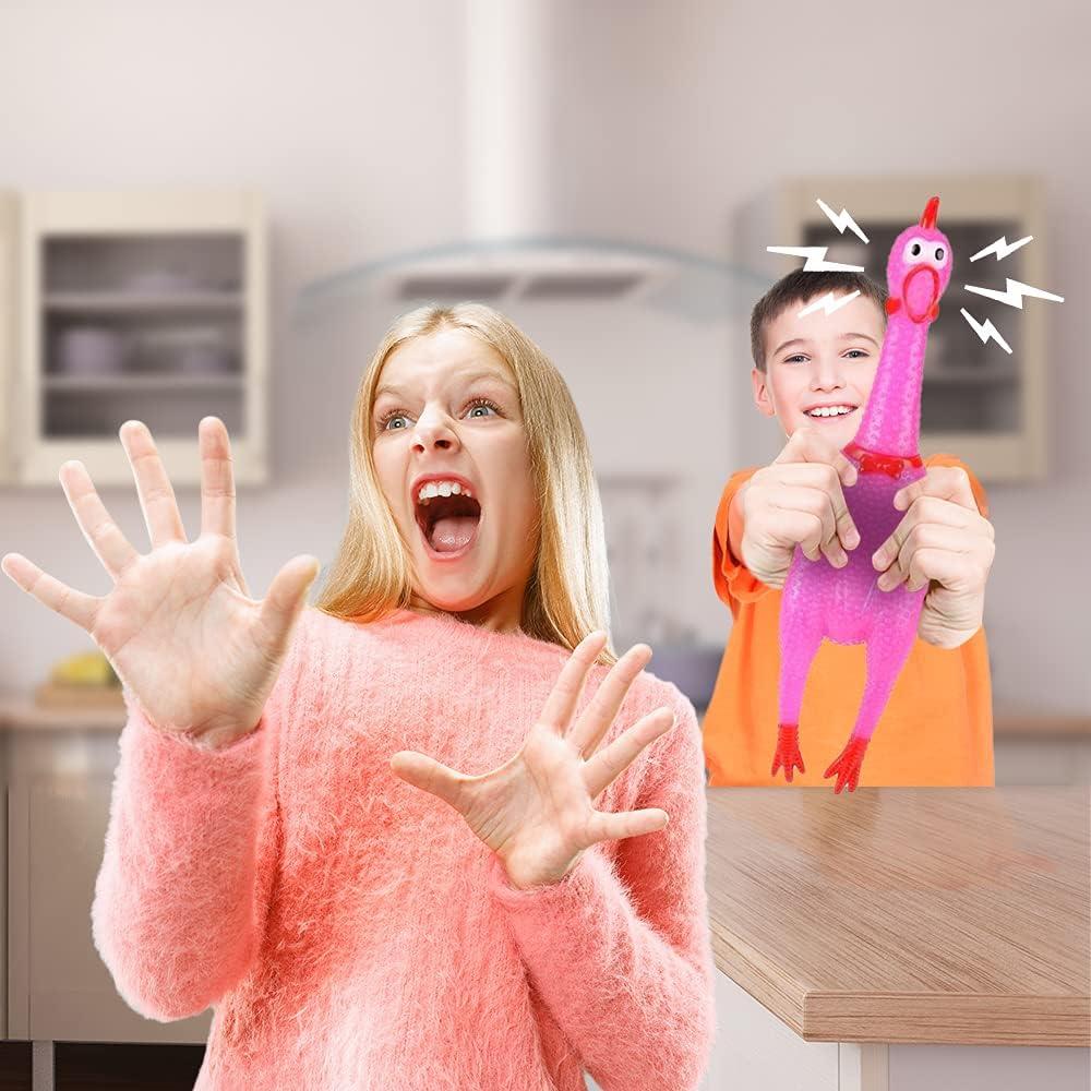 Set de 4 Juguetes de Pollo Gritón ArtCreativity - 41.91 cm