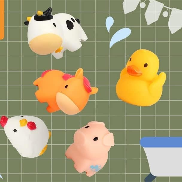 Juego de Granja Oriate con Tractor y 6 Animales - Alfombrilla 120x80cm