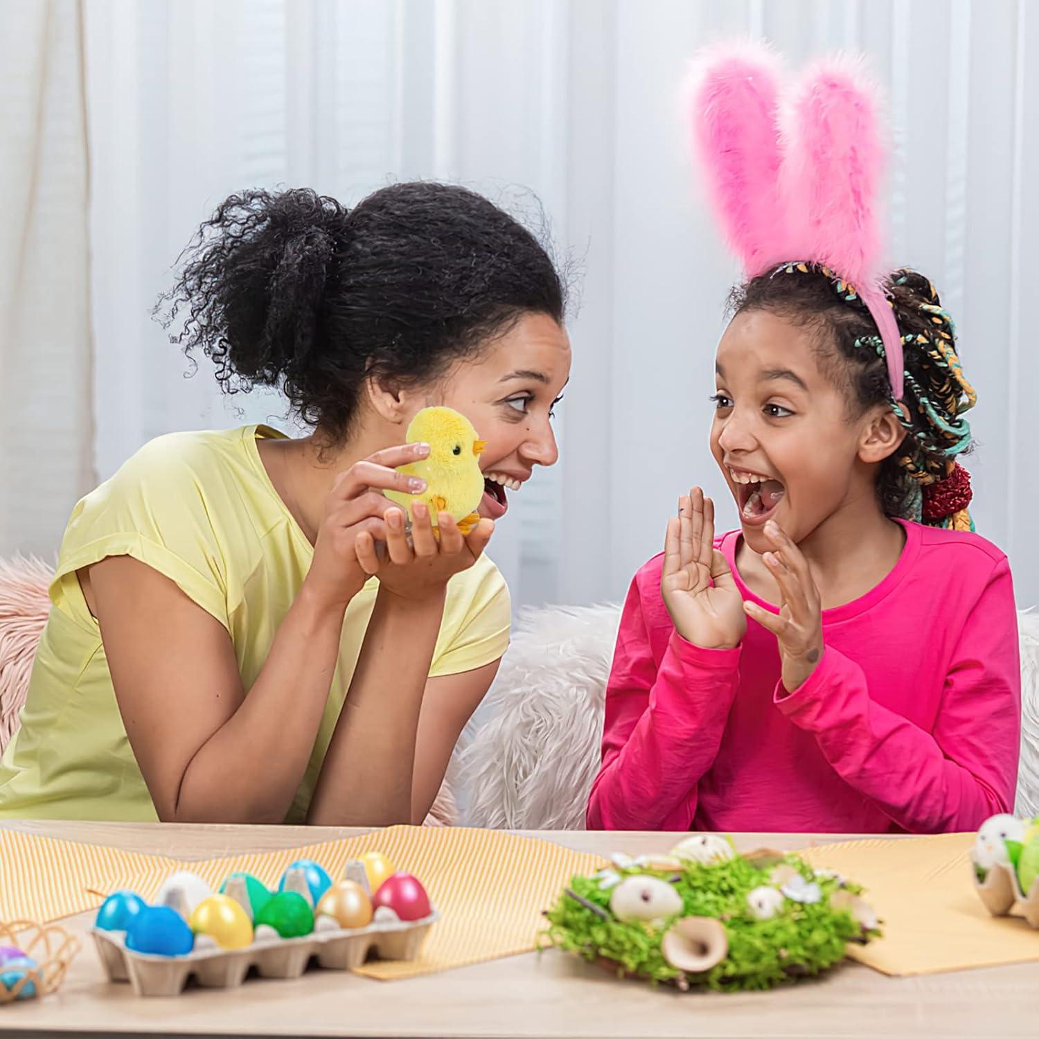 Juguetes de Pollo de Cuerda 3 Nutrias - 4 Piezas de Peluche