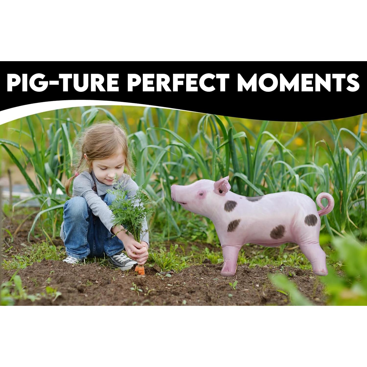 Cerdo Inflable Cawowa 76.2x43.2 cm Decoración Fiesta