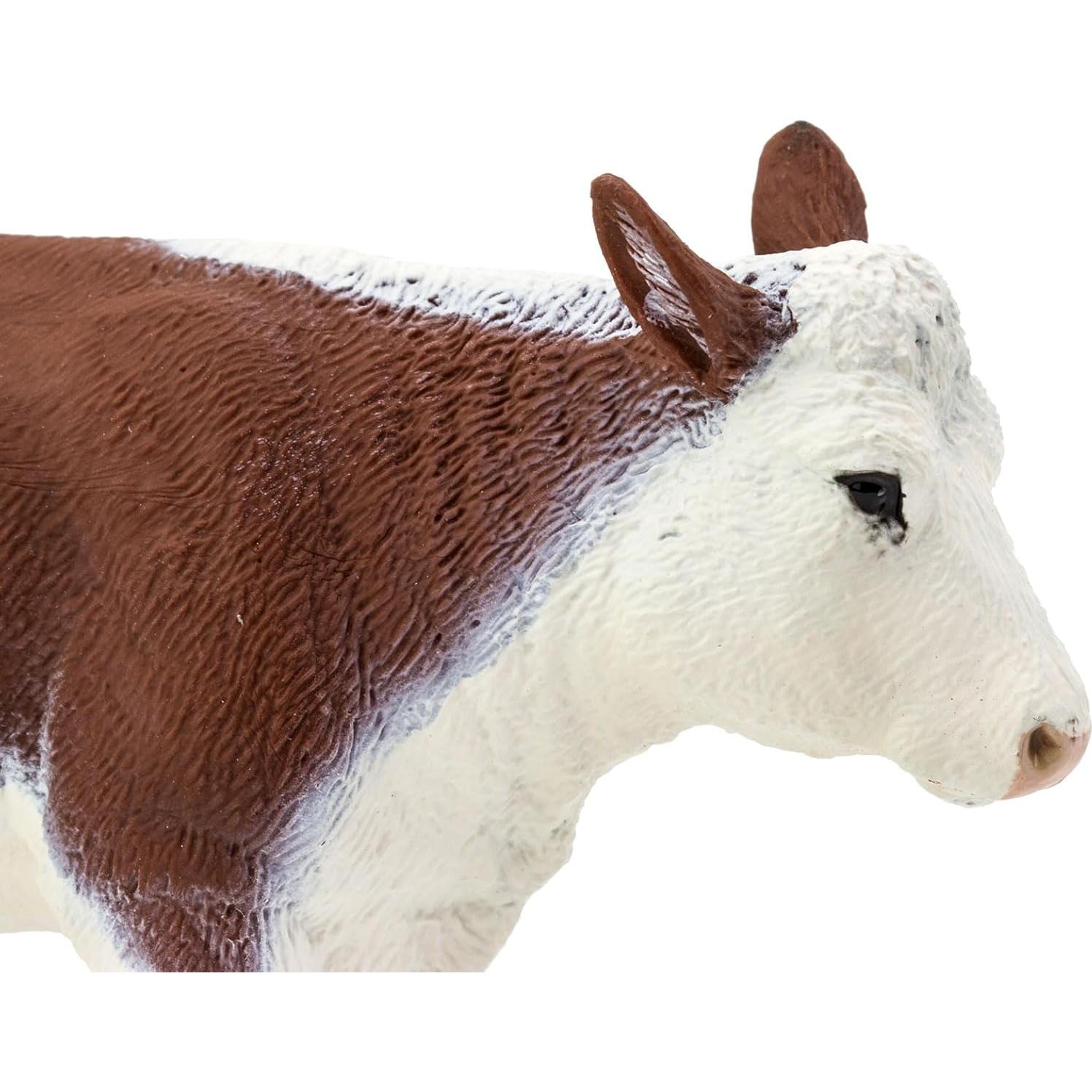 Figurita Vaca Hereford Safari Ltd. 13.97 cm Juguete Educativo