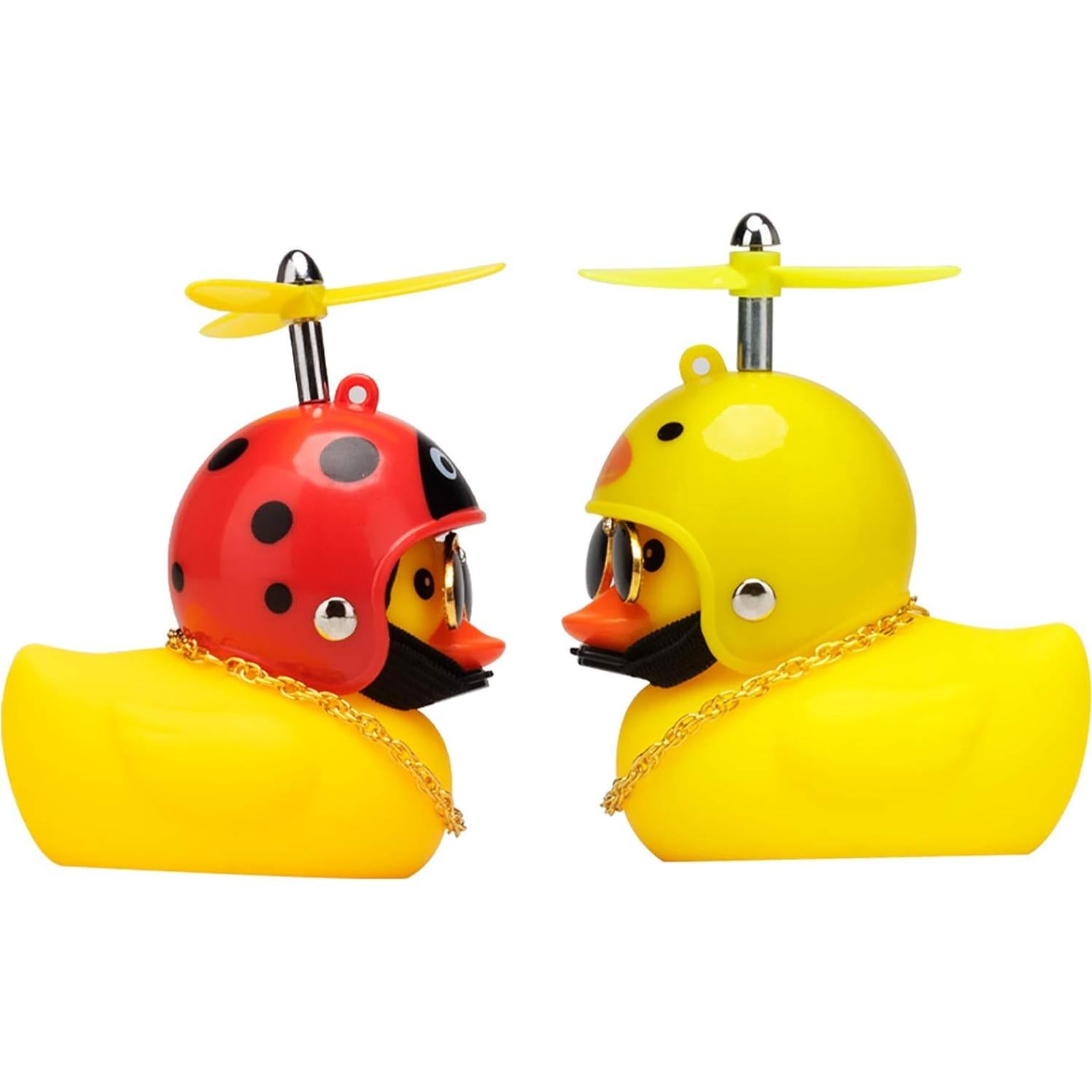 Decoraciones de Tablero de Coche Wonuu - 3 Patos de Goma
