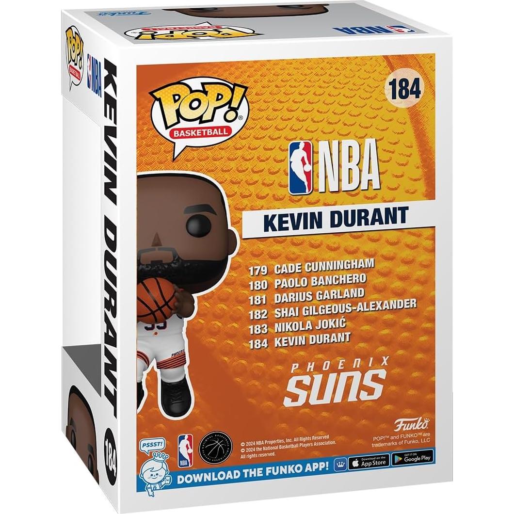 Figura Funko POP! NBA Kevin Durant Suns 10.9 cm Vinilo Coleccionable