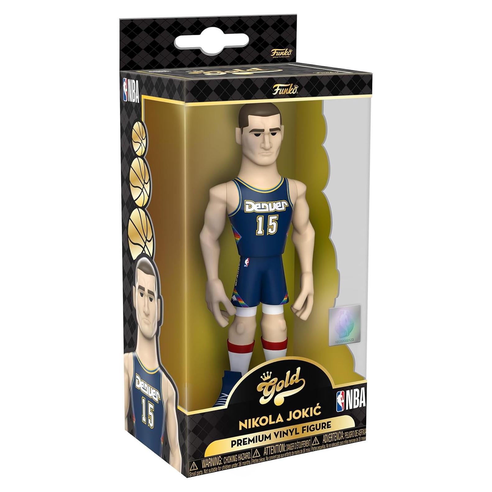 Figura Funko Pop! Gold NBA Nikola Jokic 12.7 cm Chase