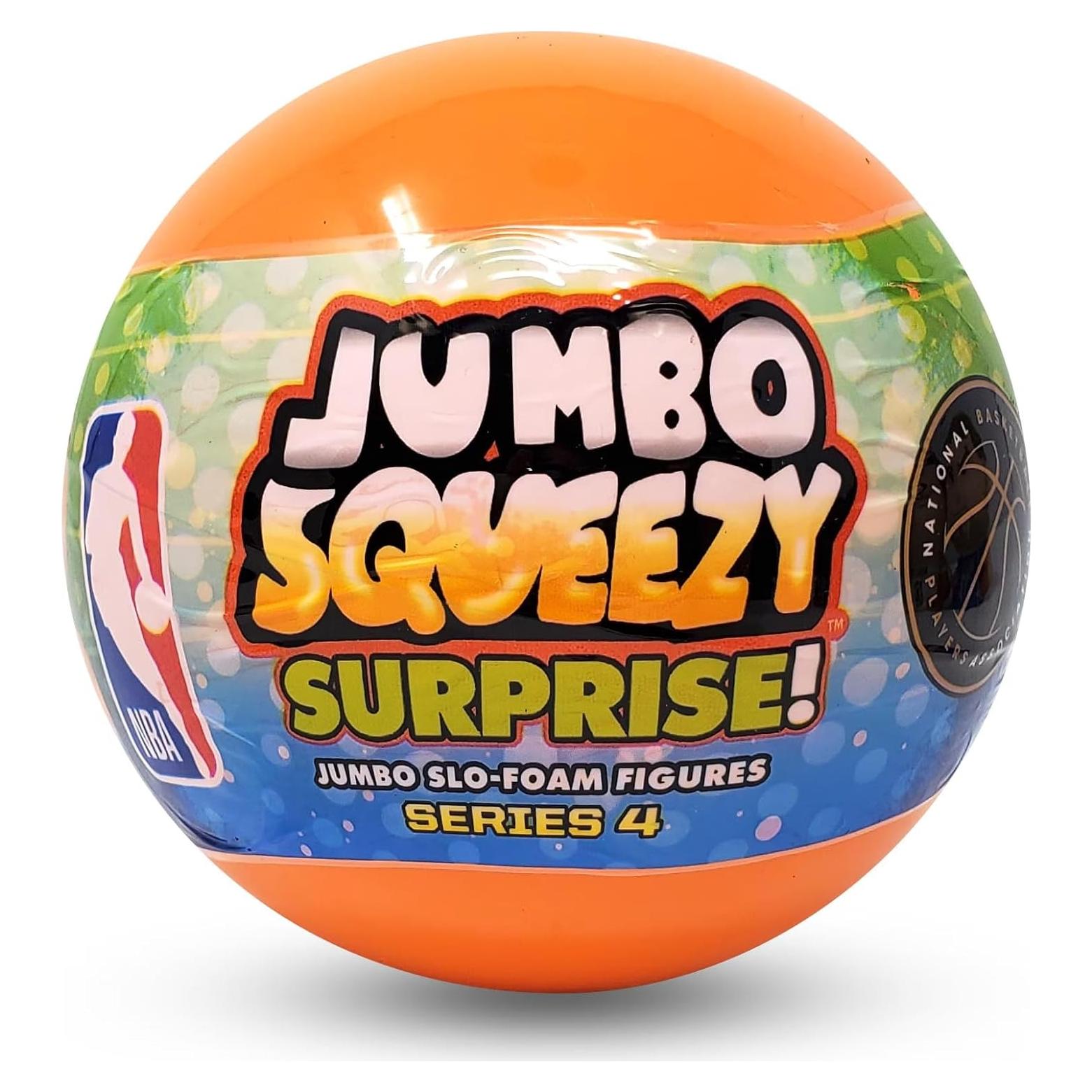 Figura Jumbo Aplastable SqueezyMates NBA 2025 - 10.16 cm