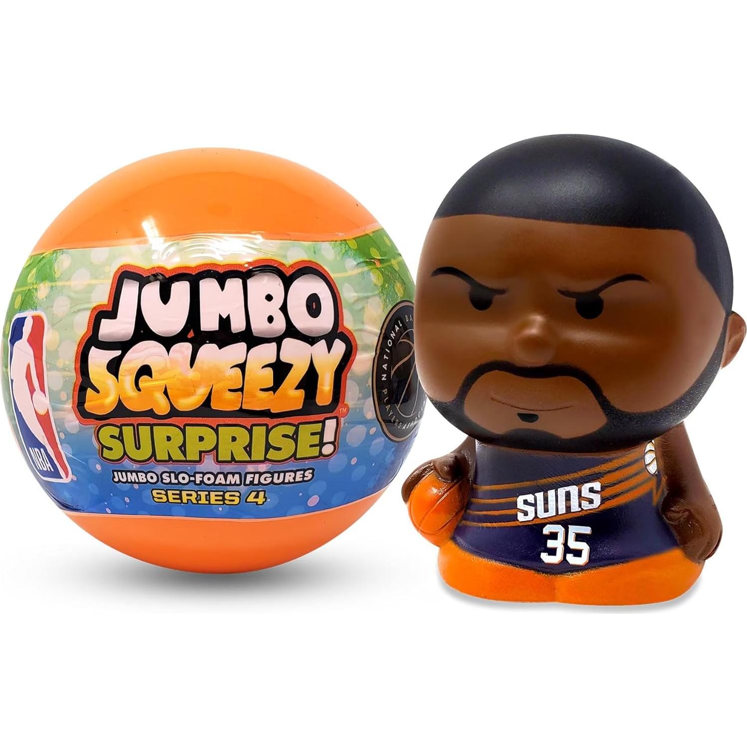 Figura Jumbo Aplastable SqueezyMates NBA 2025 - 10.16 cm