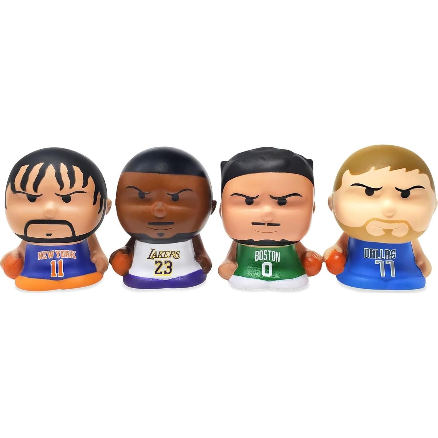 Figura Jumbo Aplastable SqueezyMates NBA 2025 - 10.16 cm