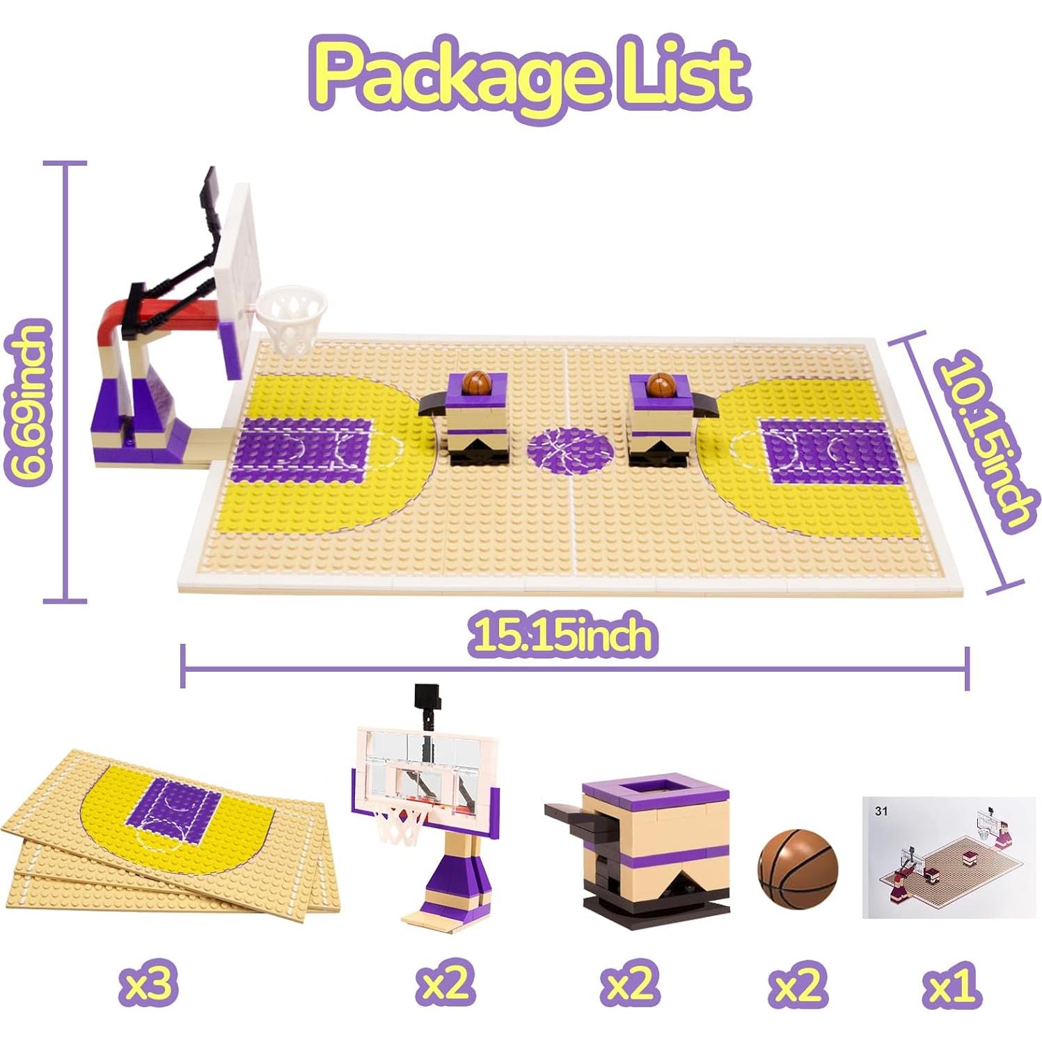 Juego de Bloques de Construcción Baloncesto Cabeeskii 0.54 kg