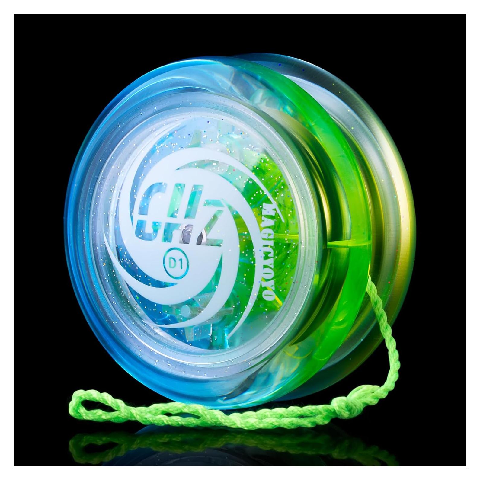 Yoyo MAGICYOYO D1 para Looping 2A - Principiantes Azul Amarillo