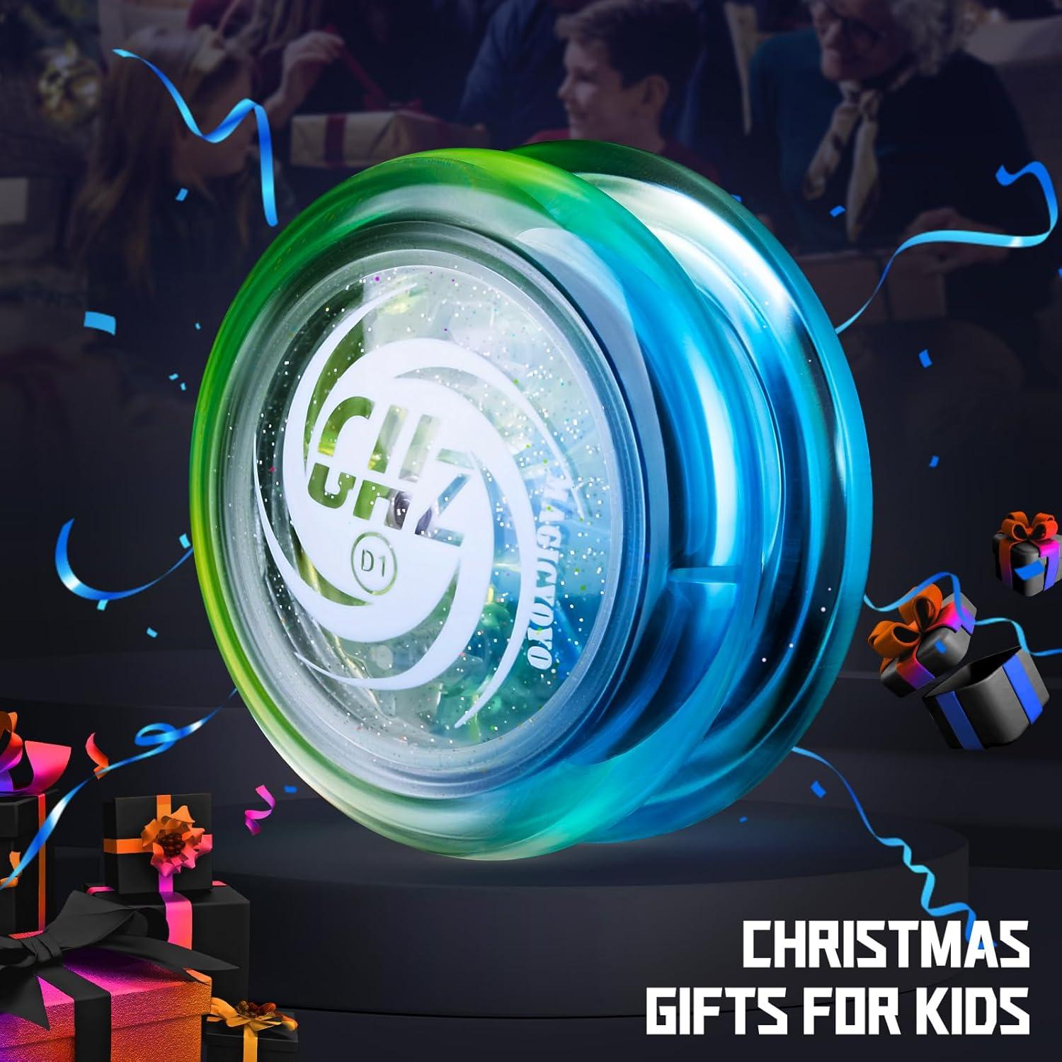 Yoyo MAGICYOYO D1 para Looping 2A - Principiantes Azul Amarillo