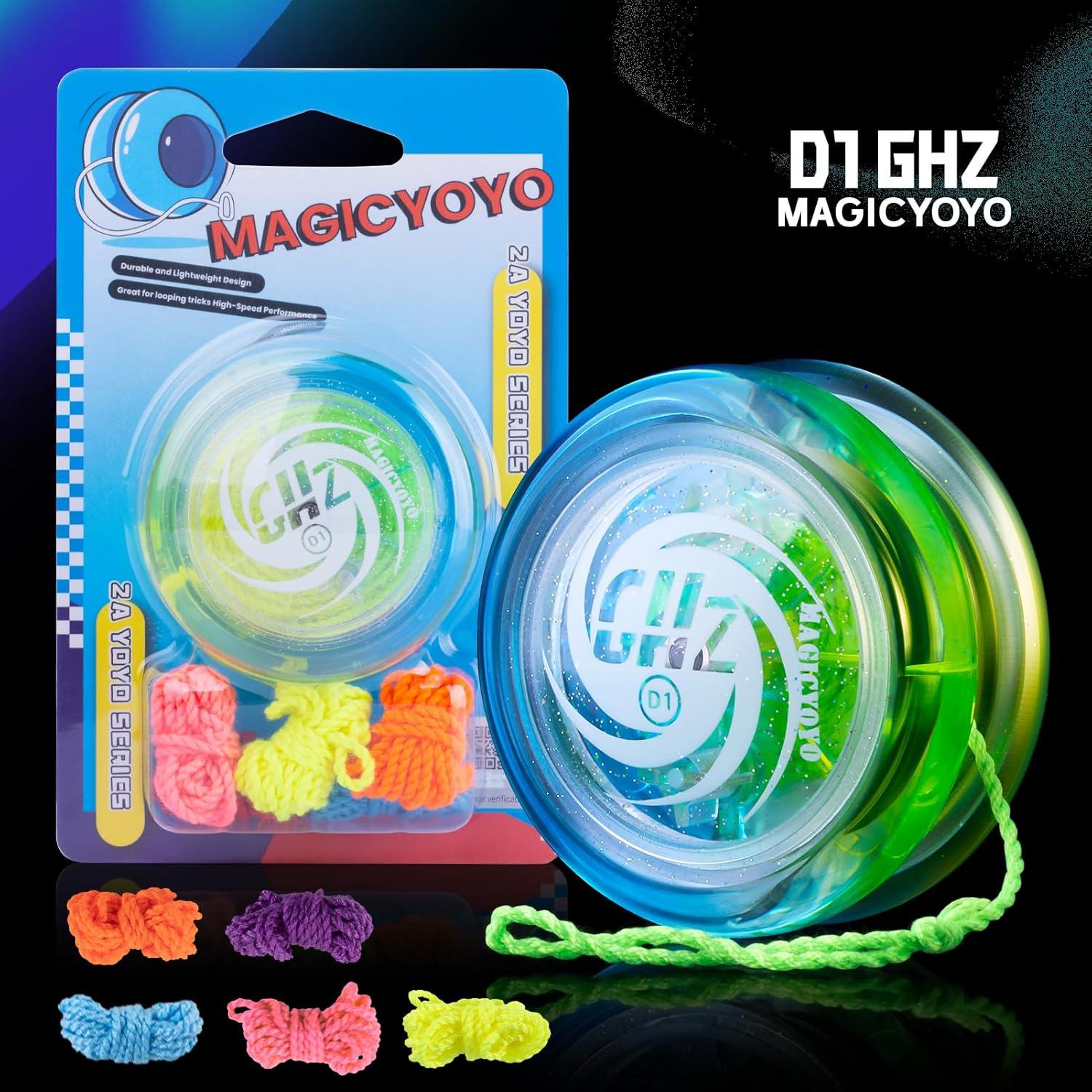 Yoyo MAGICYOYO D1 para Looping 2A - Principiantes Azul Amarillo