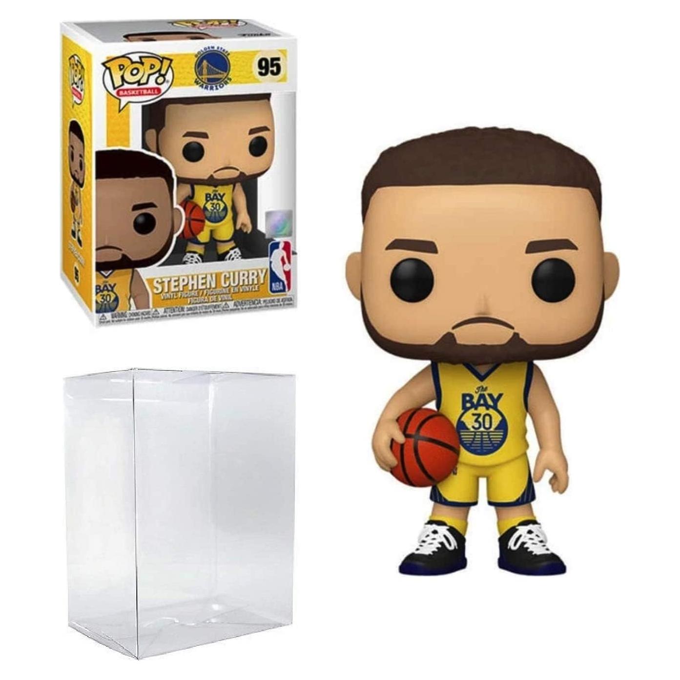 Figura de Acción Funko Pop NBA Stephen Curry Jersey Alternativo