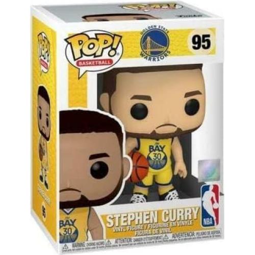 Figura de Acción Funko Pop NBA Stephen Curry Jersey Alternativo